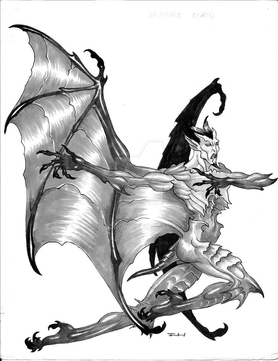900x1165 Undead, Vampire Lord By Level9drow