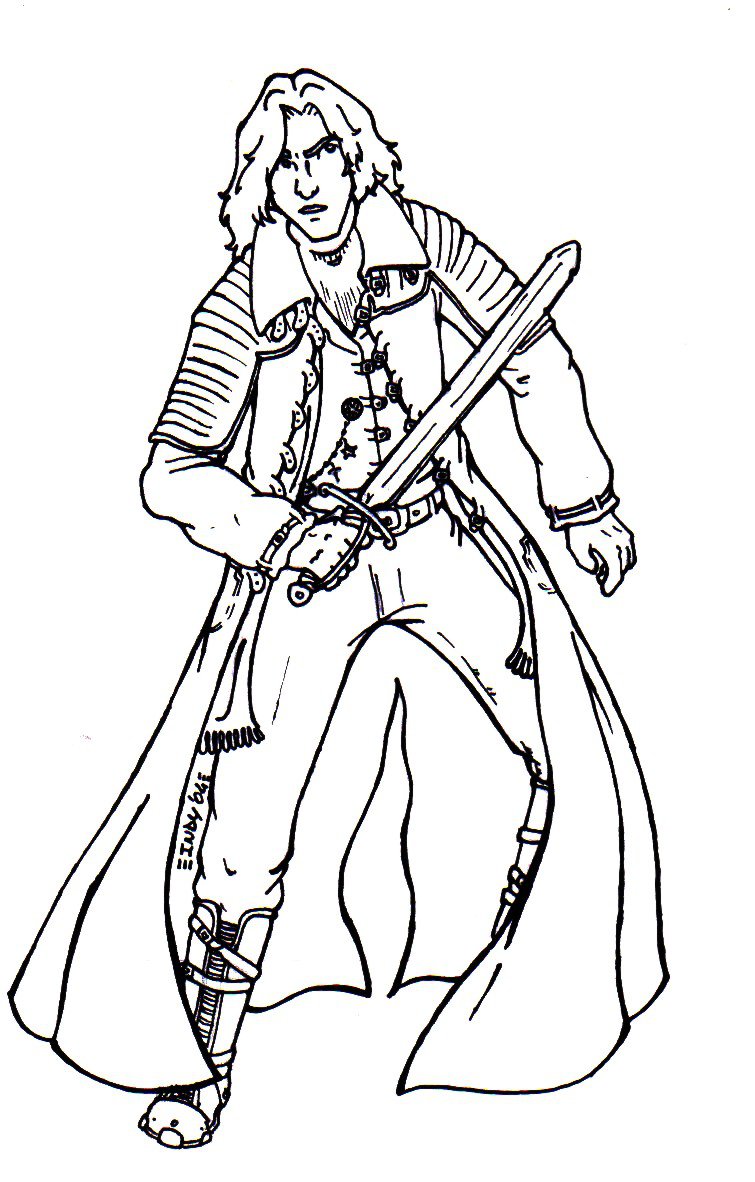 755x1182 Van Helsing's Sketch By Indycloes