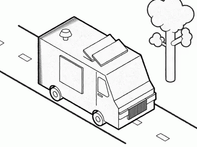 400x300 Animated Van Assembly