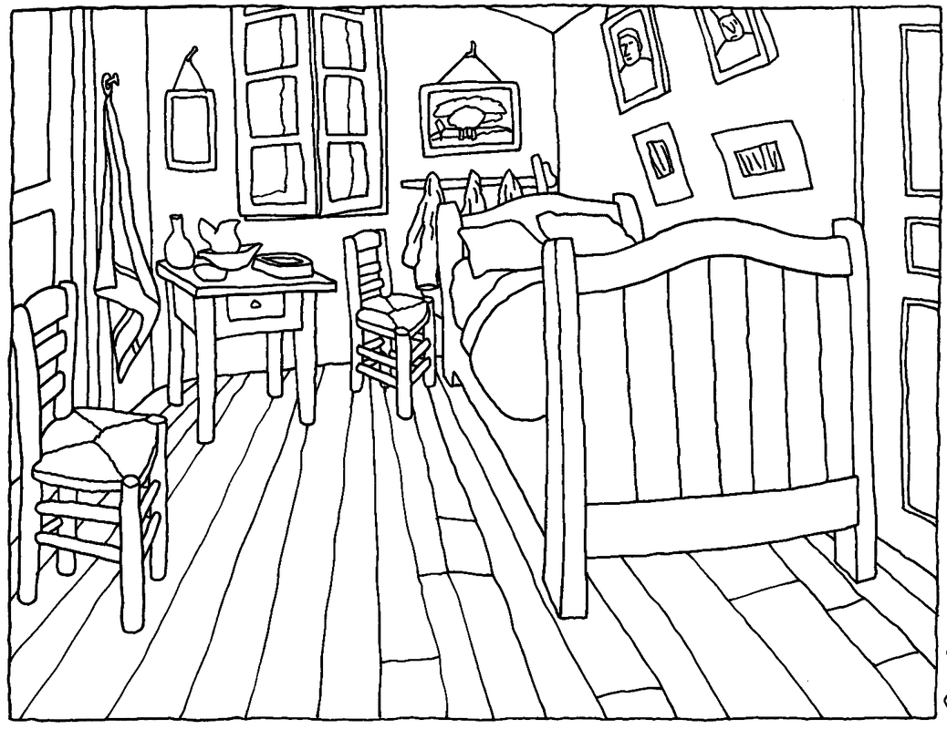 1038x800 Van Gogh's In Finding Perspective Practical Pages