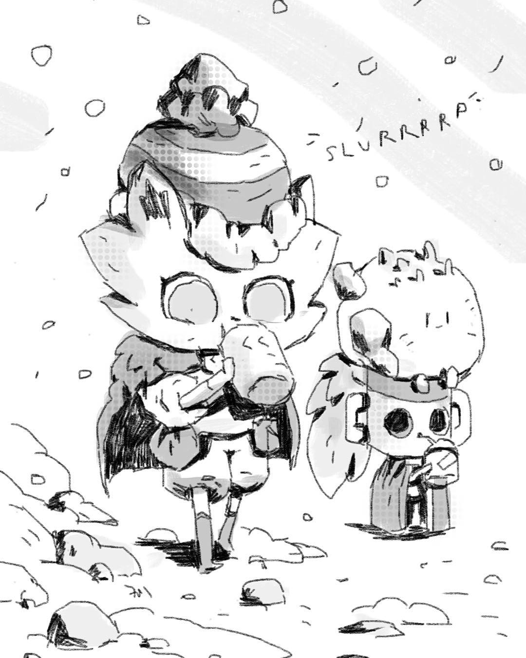 1080x1350 Late Night Sketchin On My Ipad Mini ) There's A Hot Chocolate