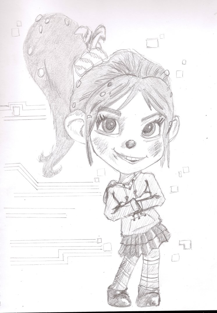 745x1073 Vanellope Von Schweetz By Raqonteur