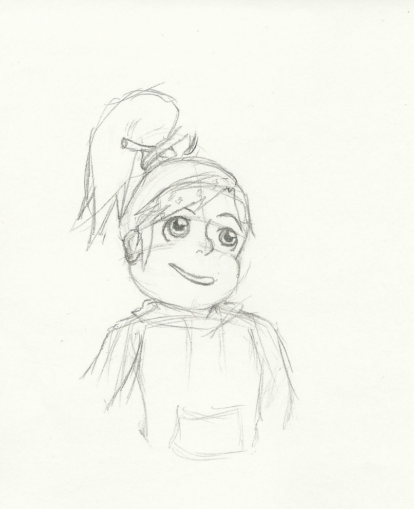 806x991 Vanellope Von Schweetz Sketch By Rinihatake