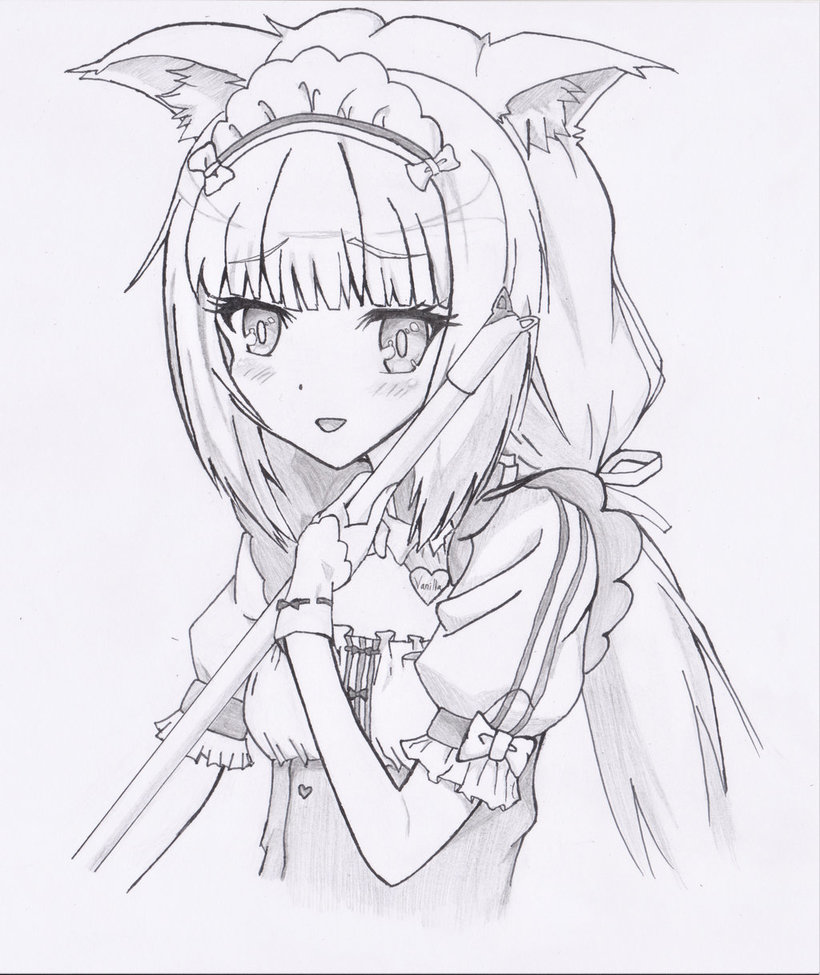 820x975 Nekopara Vanilla By Confusedii