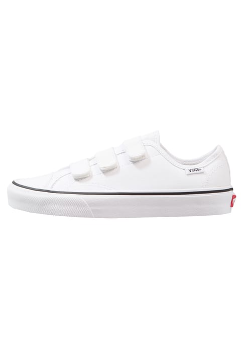 480x692 Better Vans Style 23 V Trainers True White Textile Womens Shoes