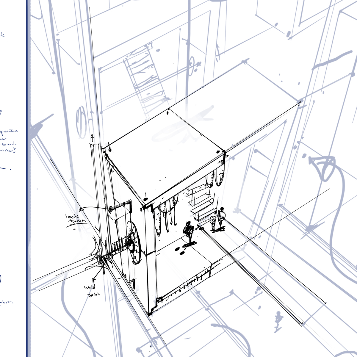 1200x1200 Buildup Of Idea Through Orthographic To Perspective Apkconcepts