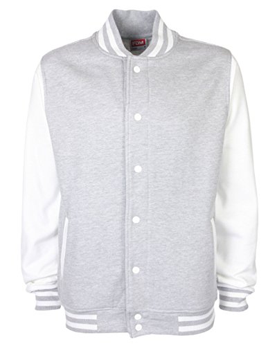 400x500 Fdm Unisex Varsity Jacket Menswomens Heavier Cotton Baseball