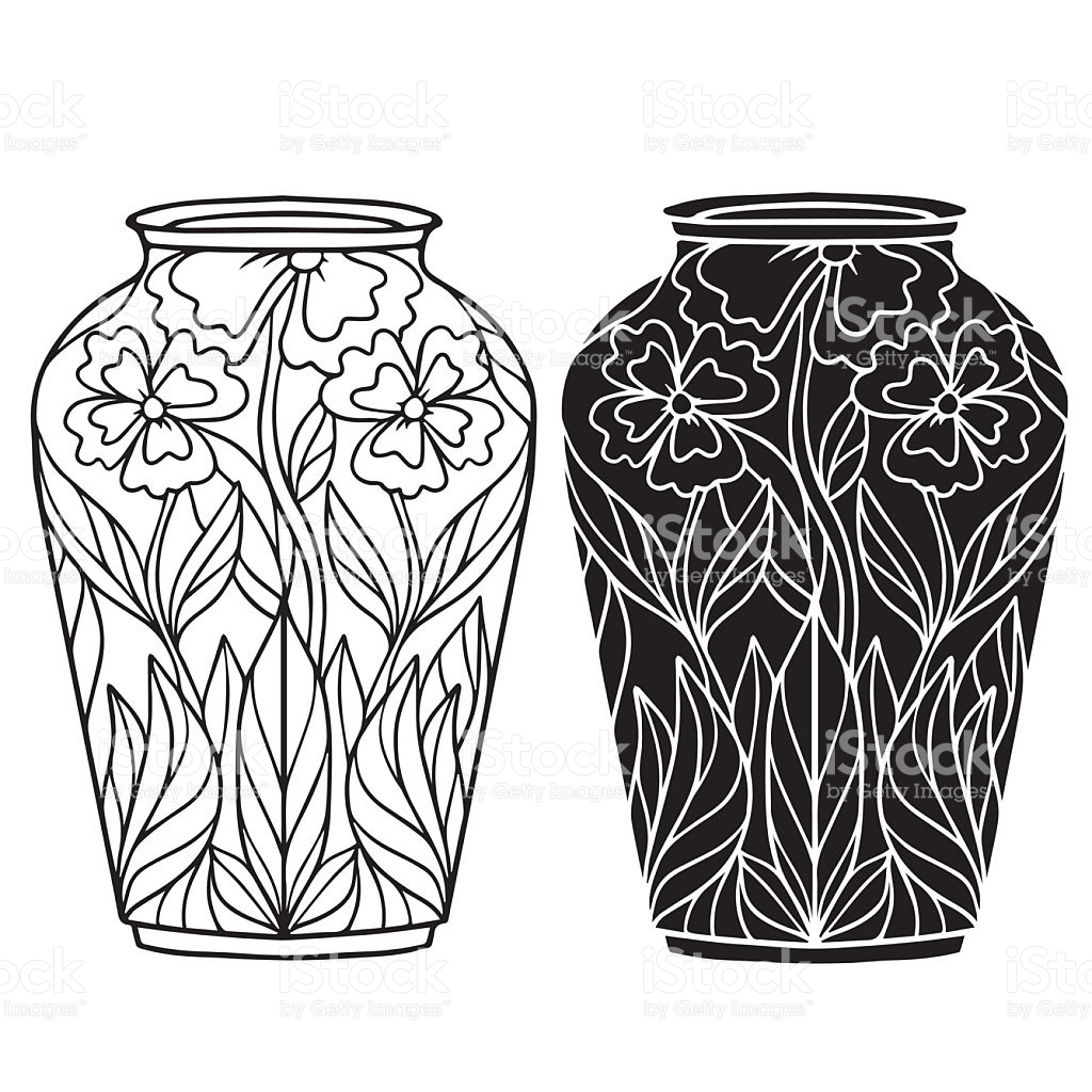 1024x1024 Drawn Vase