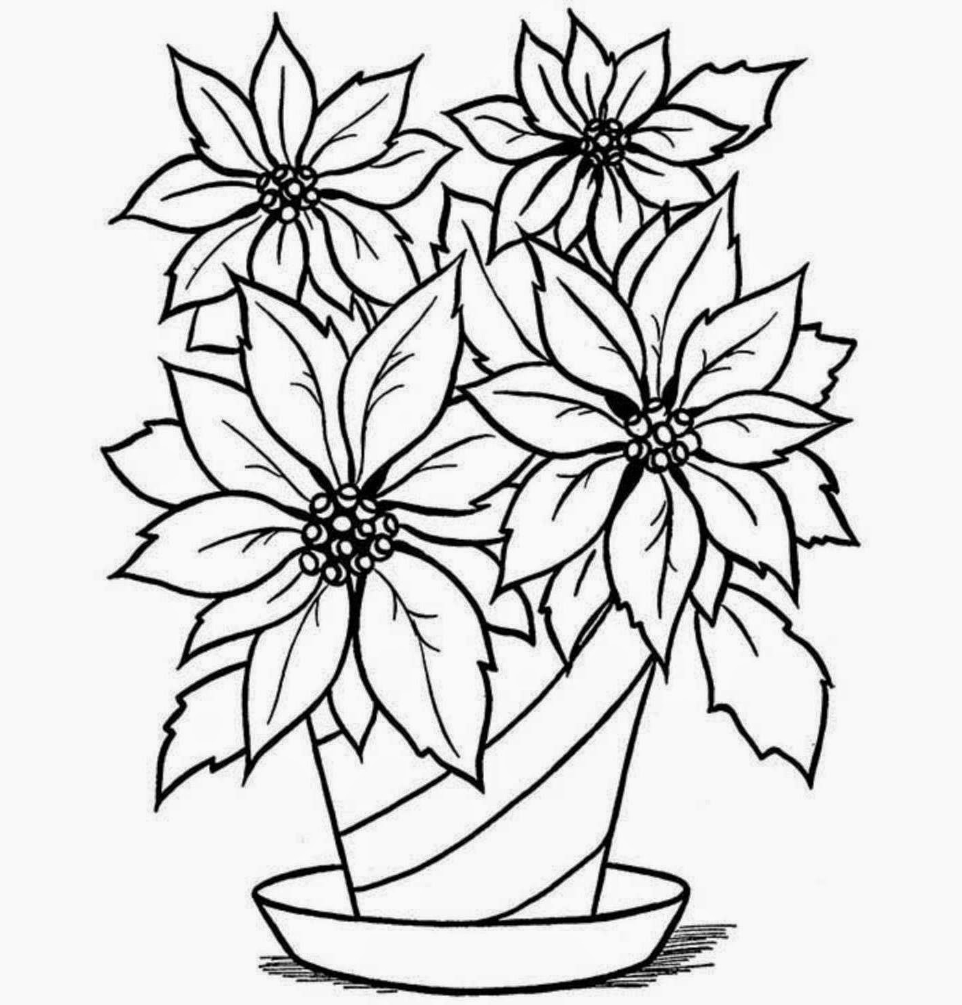 1405x1468 Best Flower Vase Drawing And Colouring Drawn Vase Pencil Drawing