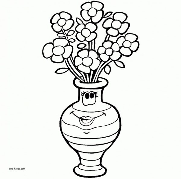 600x592 Vases Design Awesome Drawing Of A Vase