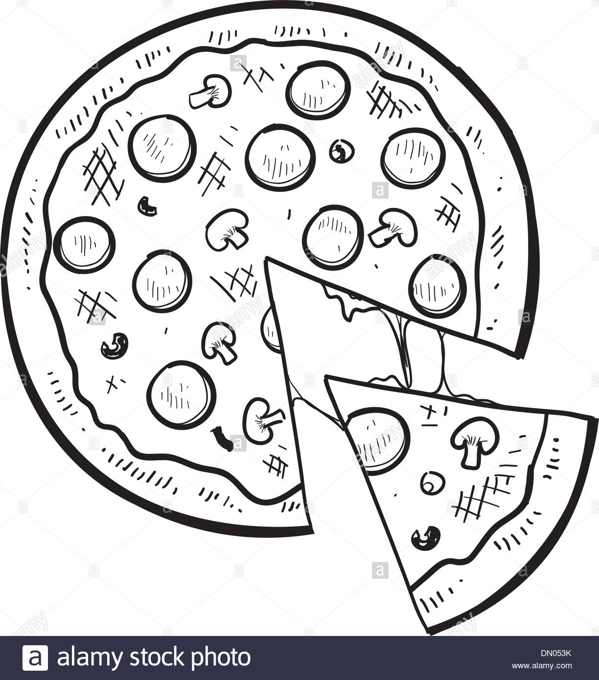 1224x1390 Pizza Vector Sketch Stock Vector Art Amp Illustration, Vector Image