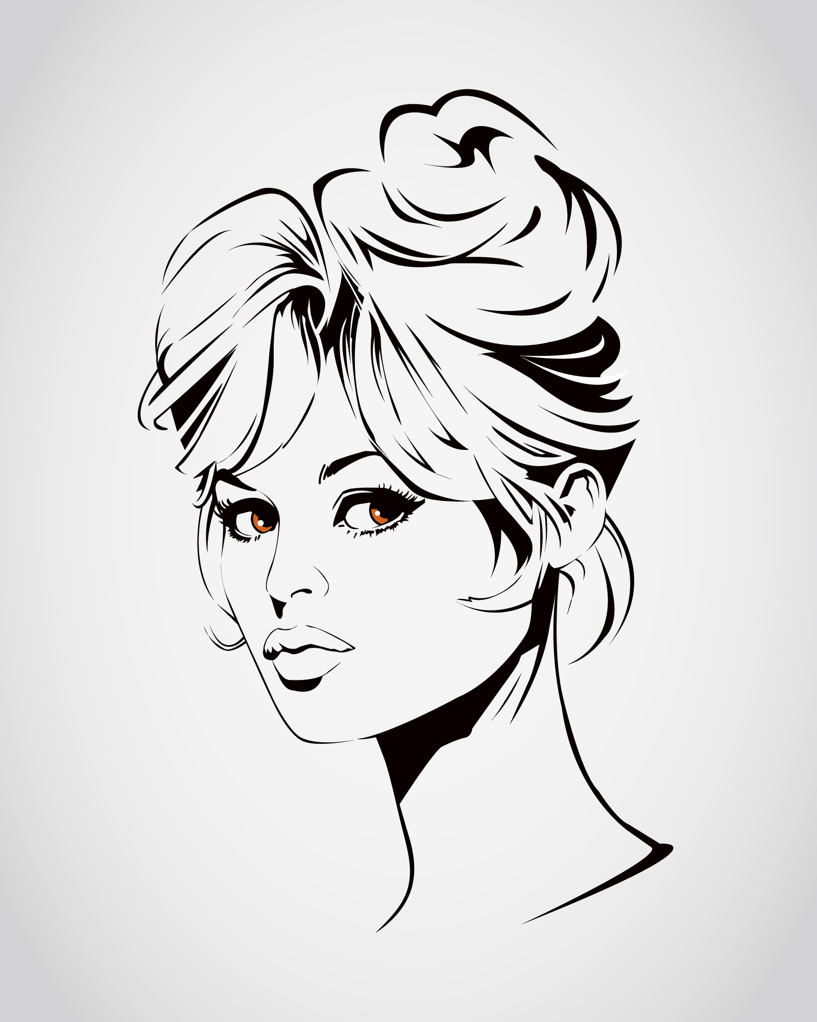 1600x2002 Vector Drawing