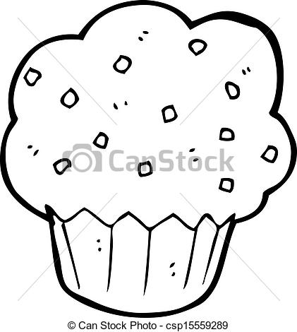 421x470 Cartoon Muffin Vector