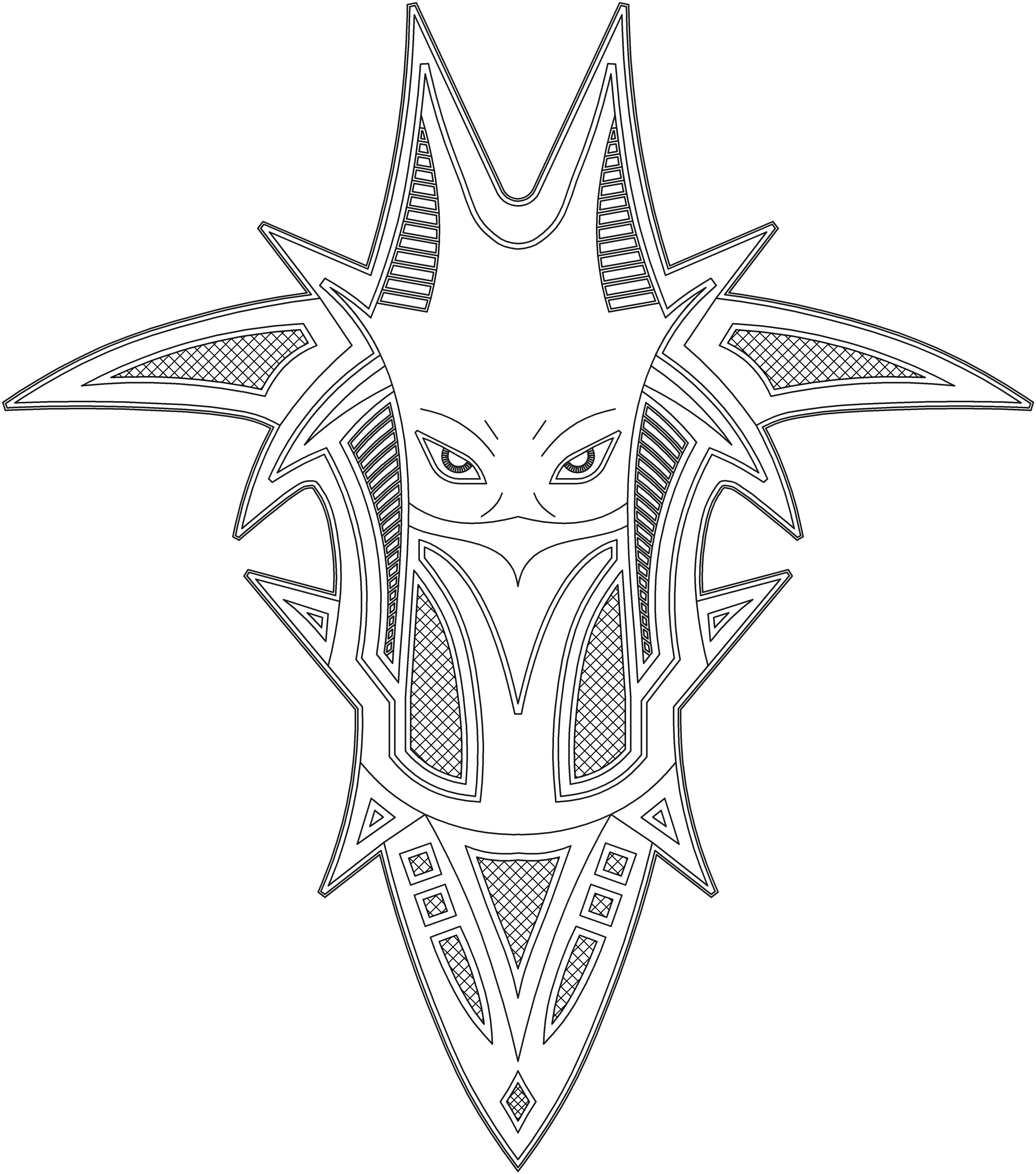 4567x5174 Anubis, Tattoo, Vector Graphics, Engrave My Art