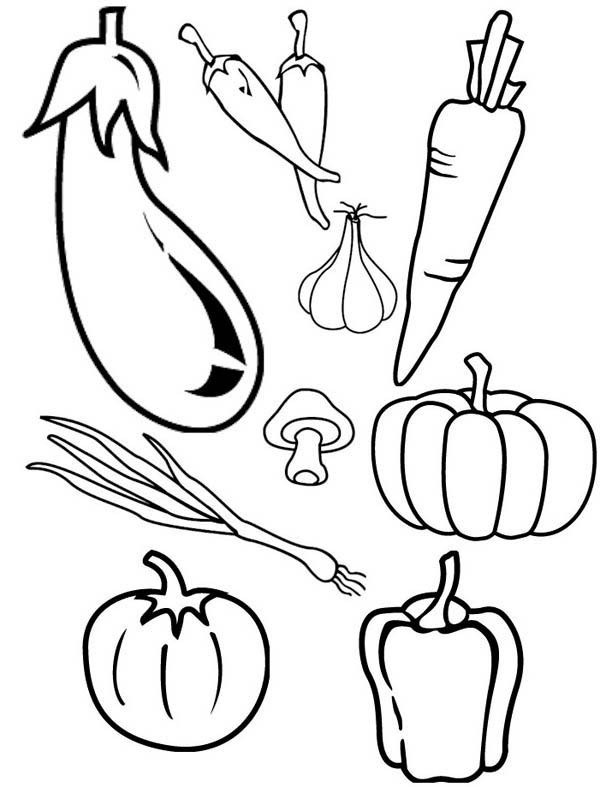 600x787 Fruits And Veggies Coloring Pages Fruits And Vegetables Types