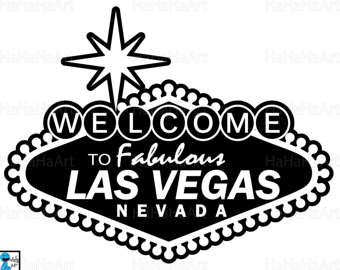 340x270 Las Vegas Sign Svg Etsy