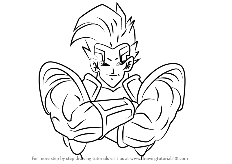 800x567 Learn How To Draw Super Baby Vegeta 2 From Dragon Ball (Dragon