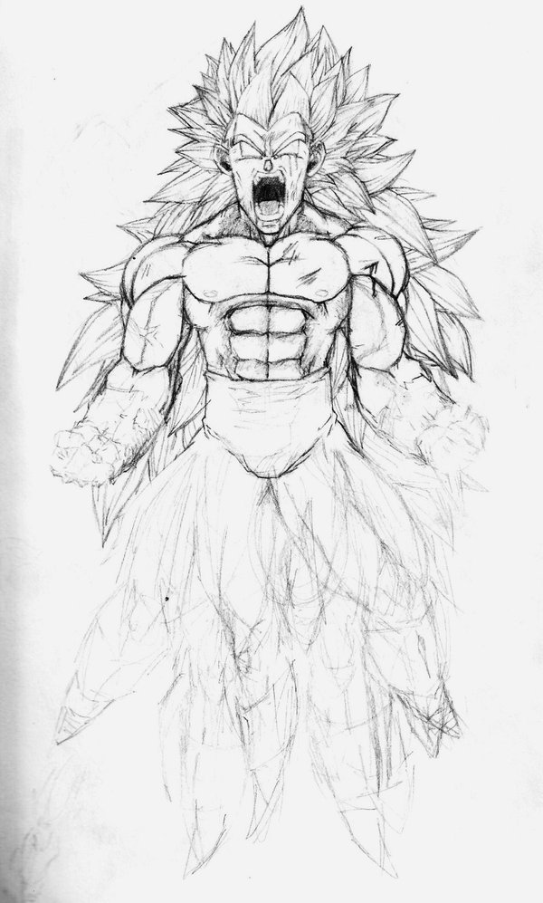 600x997 Vegeta Ssj3 By Gsx1300r