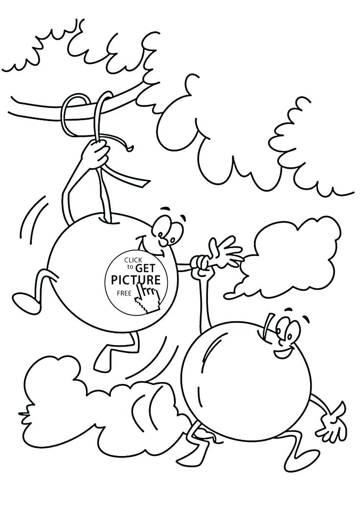 736x1034 Fruits Coloring Sheets Line Drawings Online Fruits And Veggies