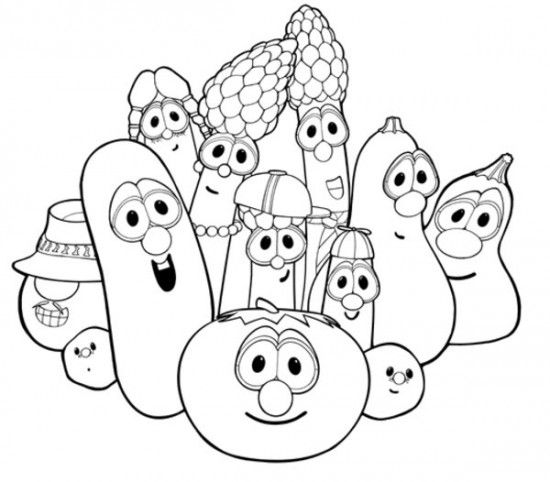 Veggie Tales Drawing at GetDrawings | Free download