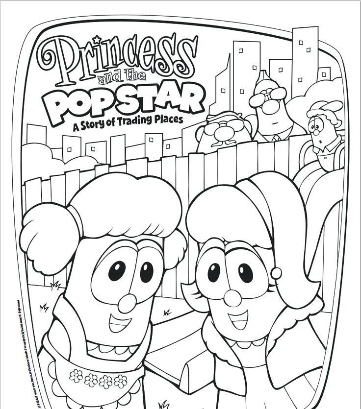736x835 Unique Veggietales Coloring Pages Free Download Veggie Tales