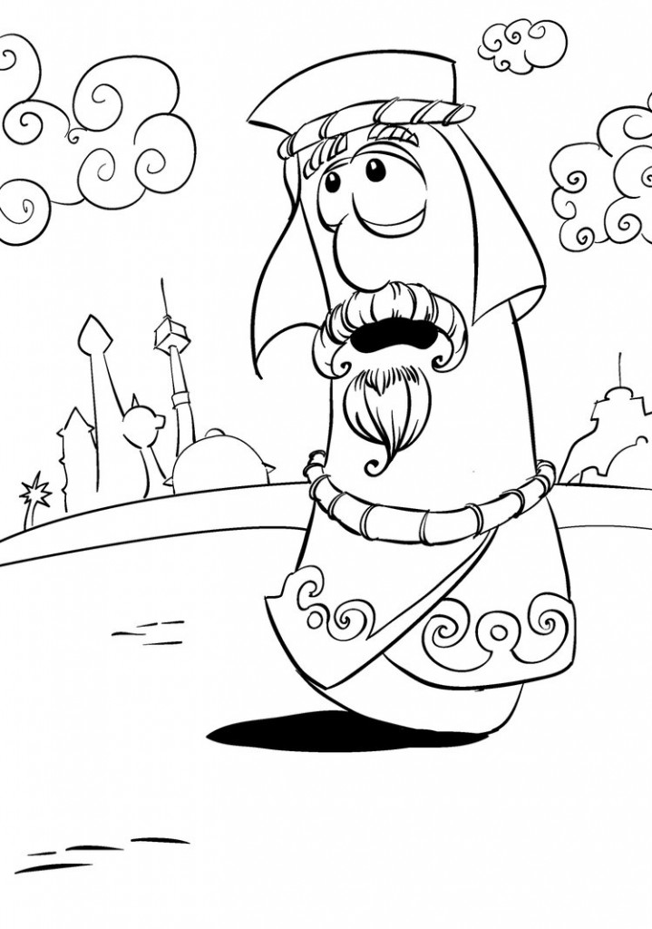 719x1024 Cool Printable Veggie Tales Coloring Pages Colouring Pages