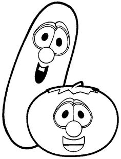 236x310 How To Draw Bob And Larry From Veggietales With Easy Step By