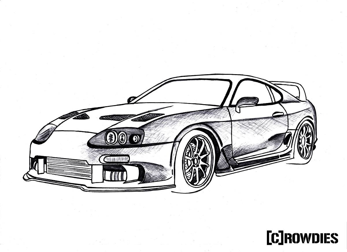 1200x873 Nissan Skyline Gtr R34 Drawing Car