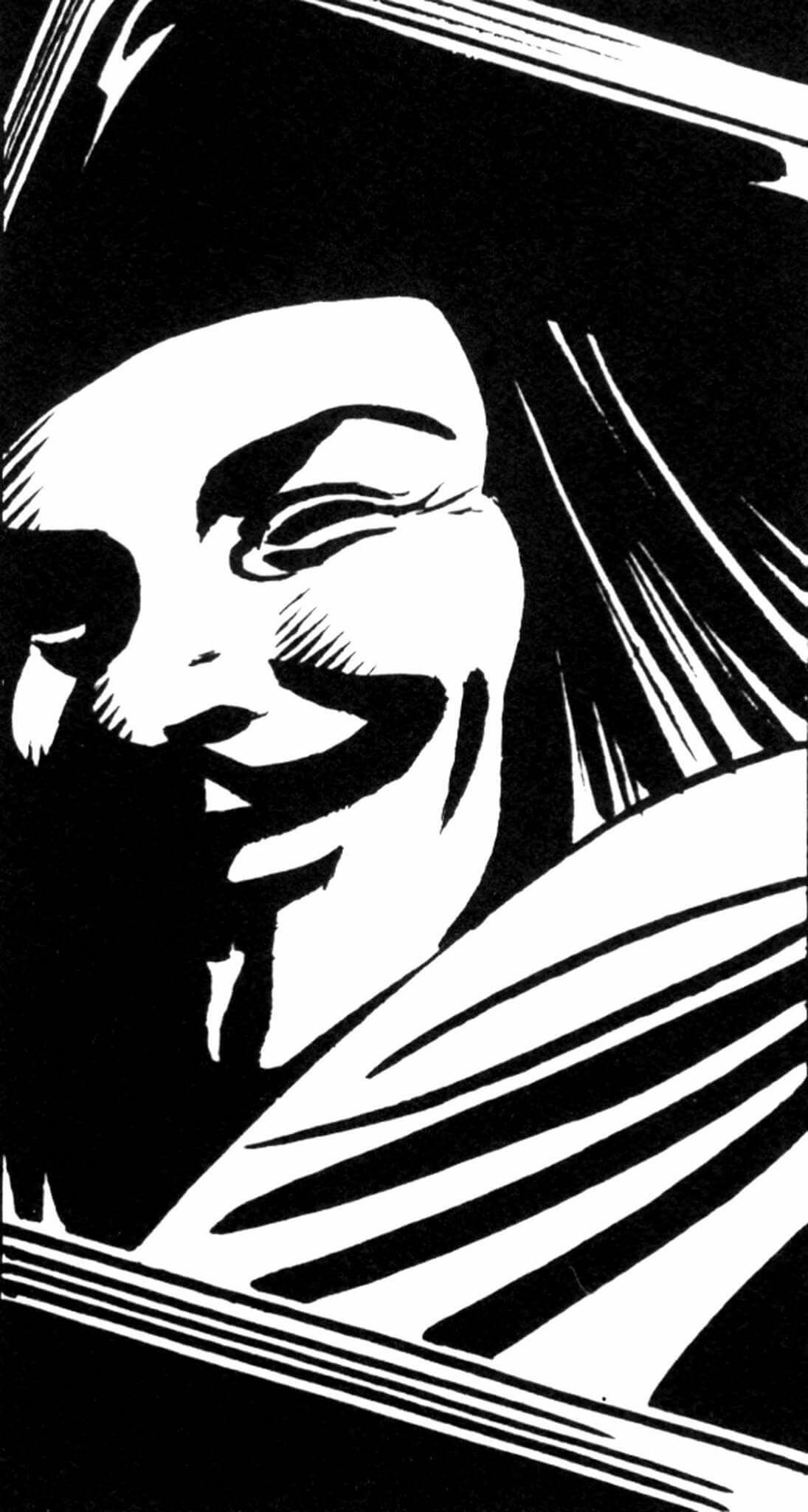 1095x2048 V For Vendetta Anime Amp Comics
