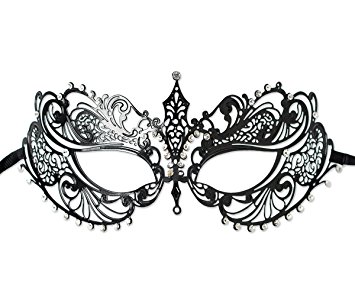 355x284 Dsstyles Masquerade Mask Venetian Style Luxury Metal Filigree