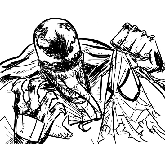 532x466 Venom Sketch Alex Cipriano
