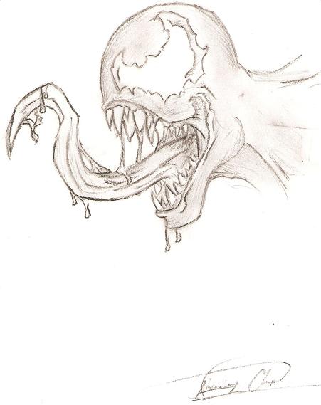 451x569 Anti Venom Drawings Venom Drawing By Abrahamchipres Drawings