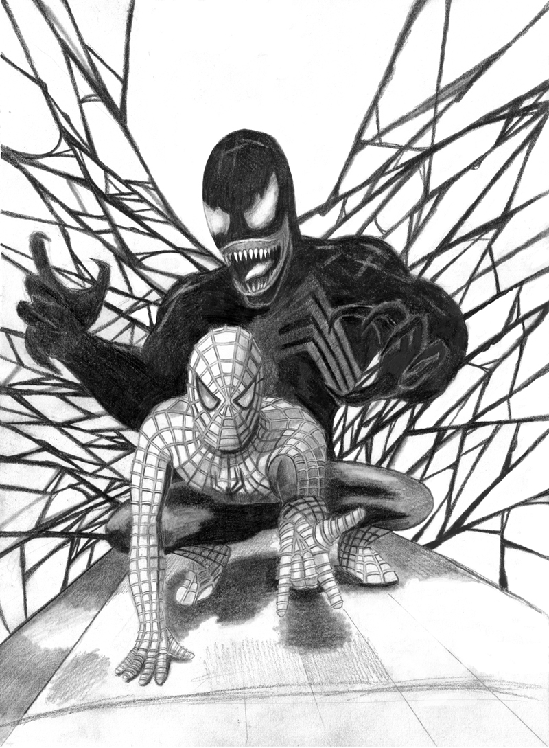800x1089 Spiderman And Venom