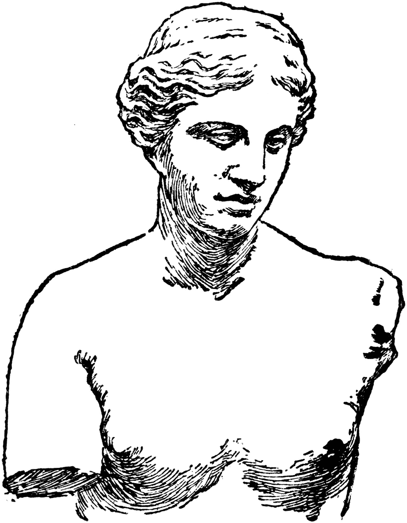 797x1024 Venus Of Melos Clipart Etc