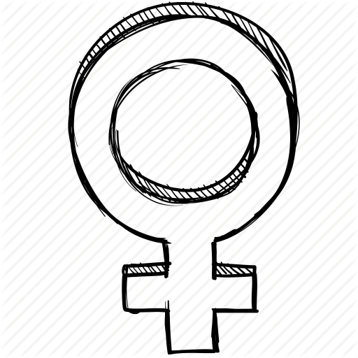 512x512 Drawing, Female, Gender, Sign, Sketch, Venus, Woman Icon Icon