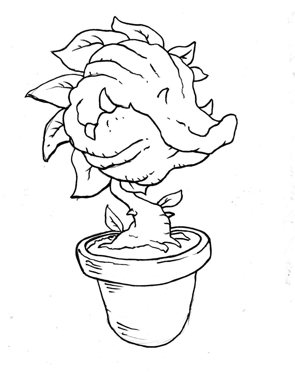 984x1284 Venus Fly Trap Coloring Sheet Coloring Page For Kids