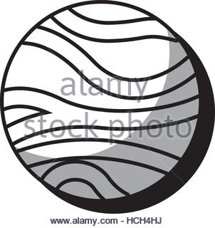 302x320 Venus Planet Isolated Icon Vector Illustration Design Stock Vector