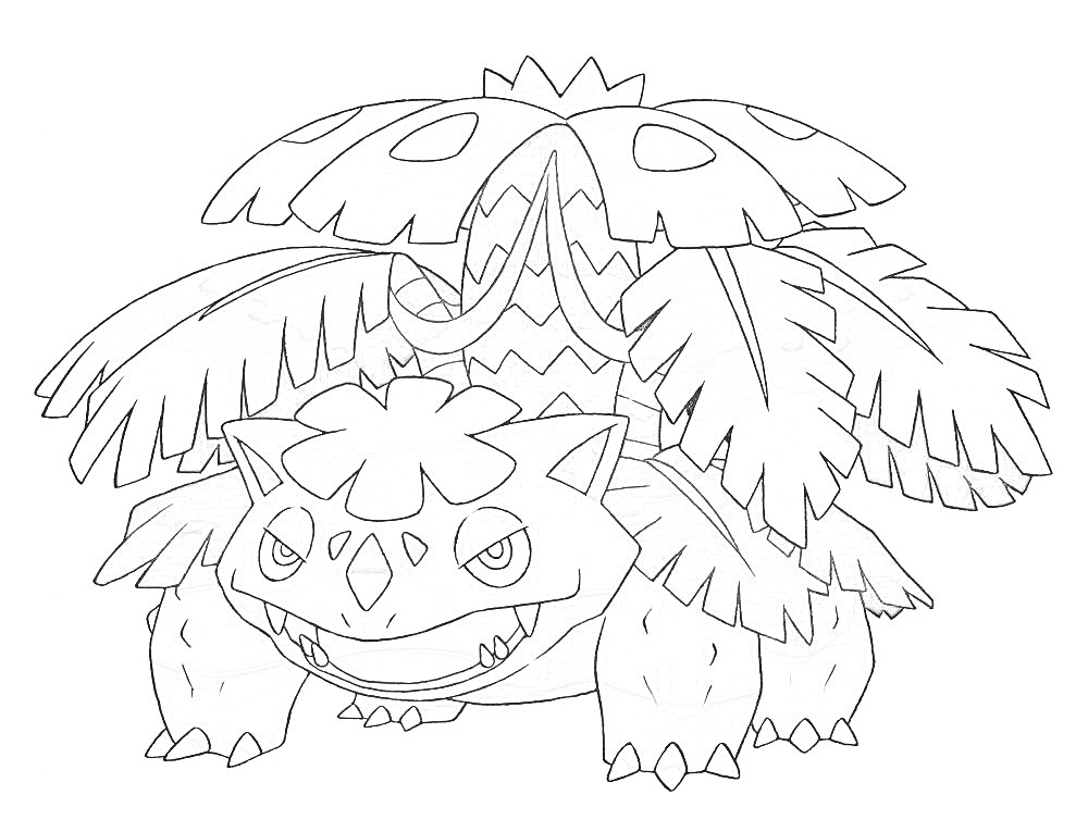 1000x765 Mega Venusaur By Juank10