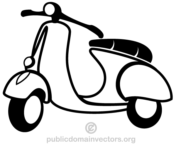 600x490 Vector Scooter Clip Art Free Vectors Scooters