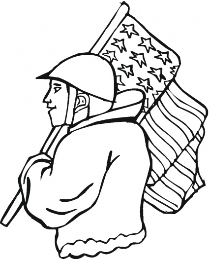 425x525 Free Veterans Day Clip Art To Color Over 400 Free Printable