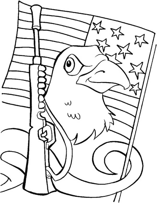 600x779 Best Bald Eagle Coloring Page For Kids Patriotic Coloring Pages