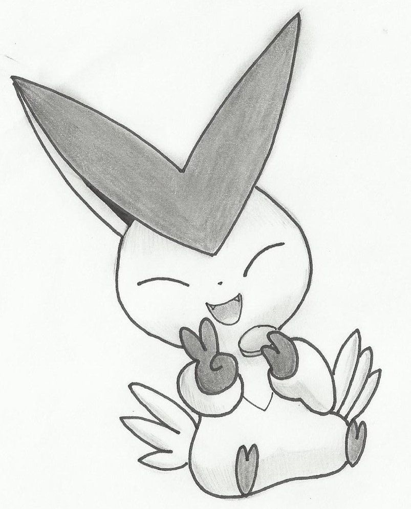 803x994 Victini By 05momohinamori