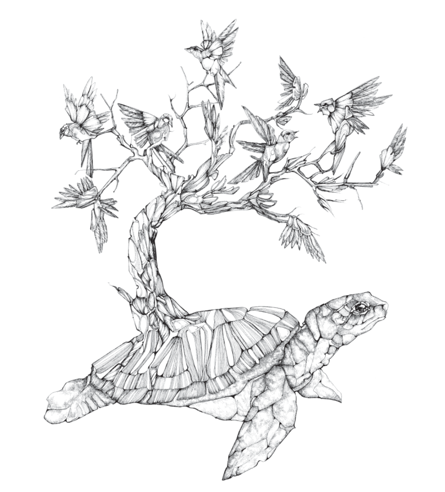 880x973 My Mechanical Birds Drawn With Ink Bored Panda