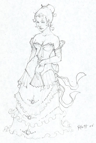 400x594 Victorian Dress By Theopticnerve