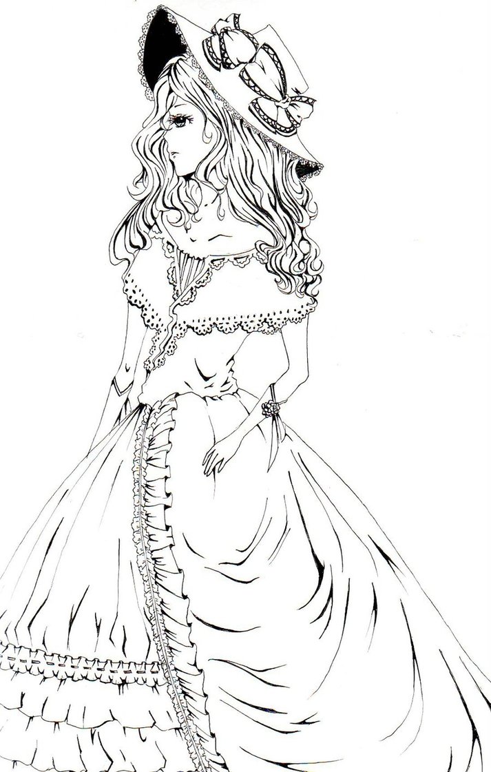 713x1121 Victorian Girl By Things That Dream