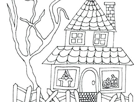 440x330 Coloring Pages Of Houses Coloring Pages Victorian Houses