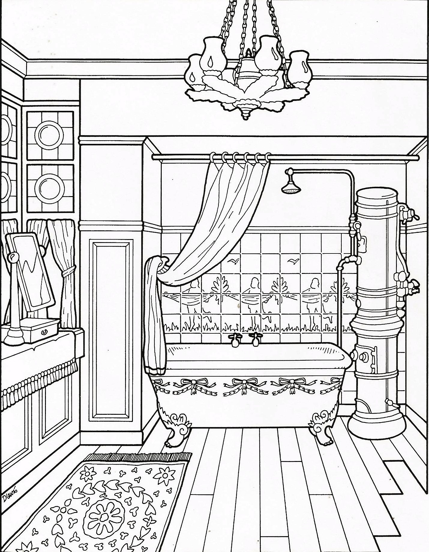 1430x1838 Pin By Rose Mary Taylor On Coloring Pages Adult