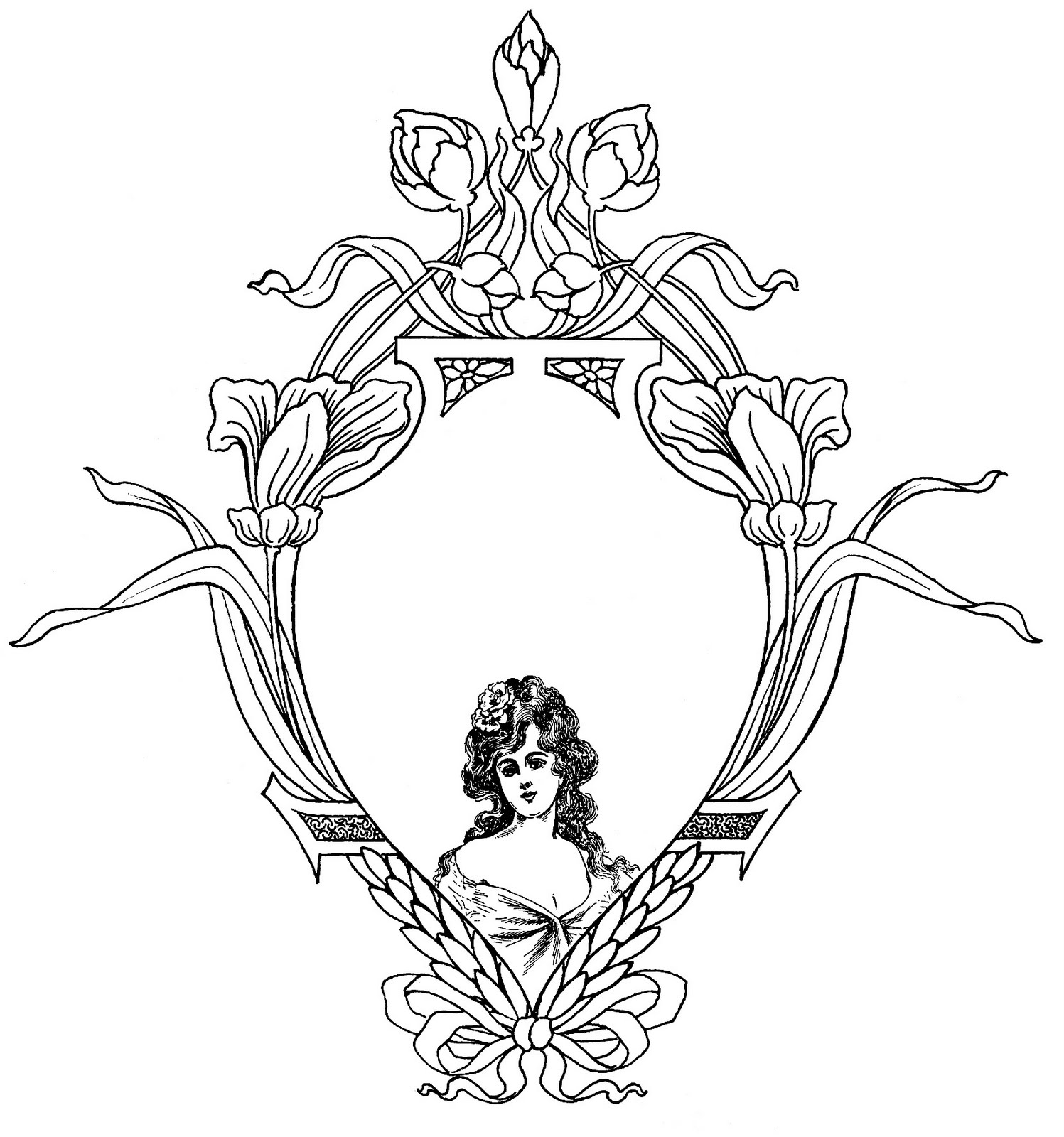 1497x1600 Victorian Tea Cup Drawing