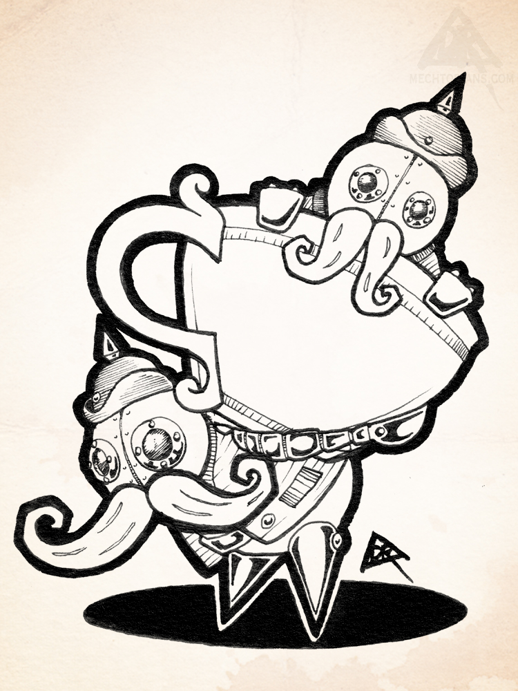 750x1000 Drawings Mechtorians