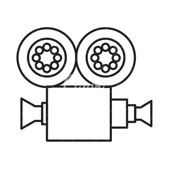 550x550 Video Camera Film Icon